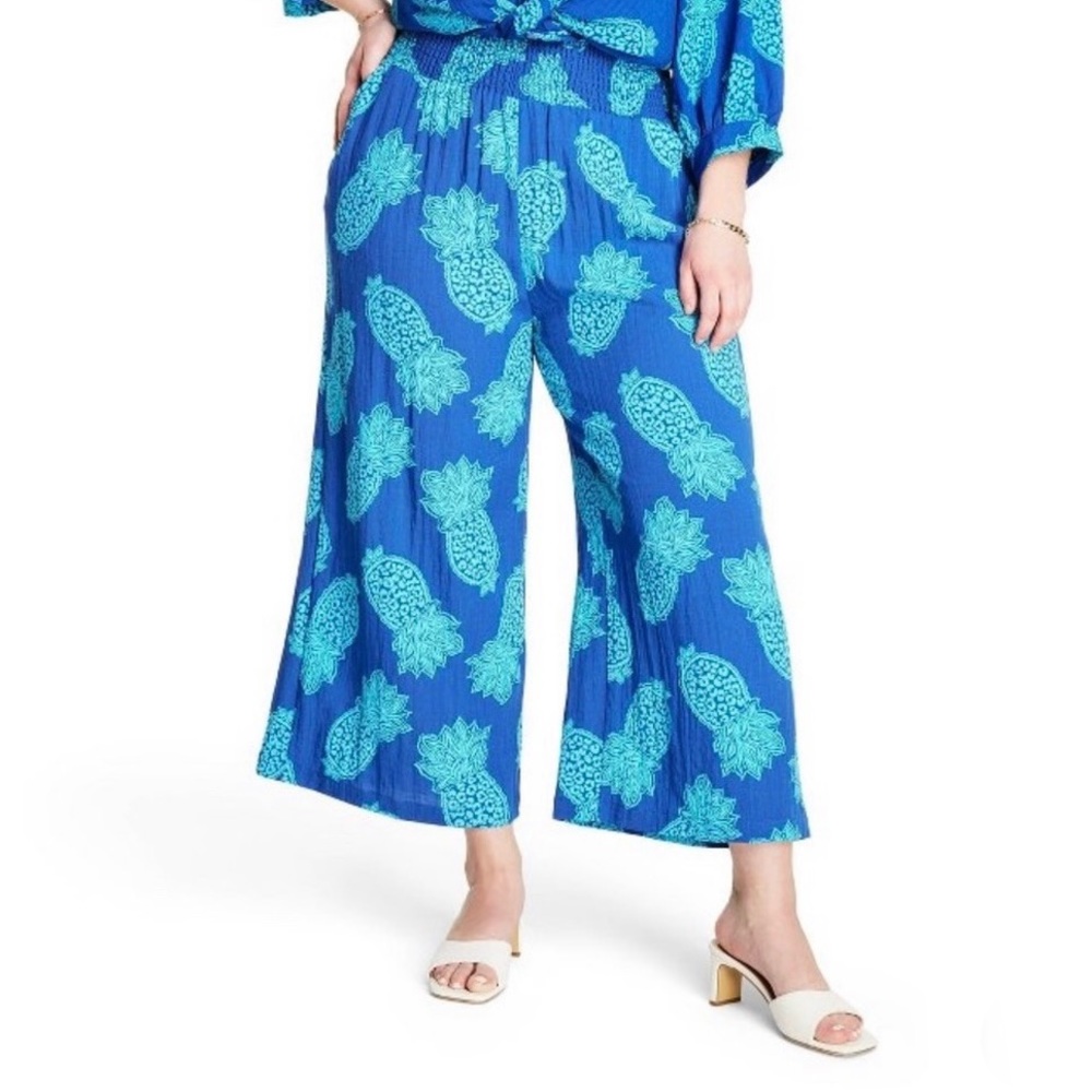 NWT Tabitha Brown for Target pineapple Print Pants